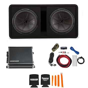 Amazon.com: KICKER Comp R 12 Inch Dual Subwoofer in Vented